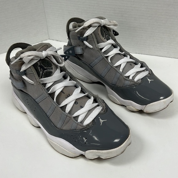 Air Jordan 6 Rings Cool Grey Men’s Shoes 322992-015 Size 9 - Picture 3 of 10